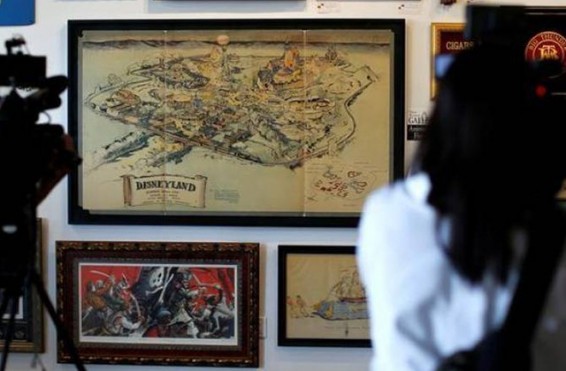 ԱՄՆ-ում «Դիսնեյլենդի» սկզբնական պլանն ավելի քան 700 հազար դոլարով վաճառվել է աճուրդում