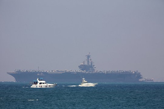 Ամերիկյան «Ջորջ Բուշ» ավիակիրը ժամանել է Իսրայել