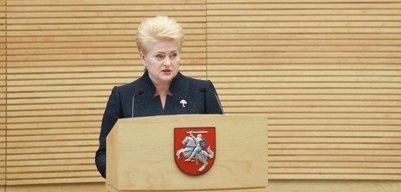 Президент Литвы: страна не дружит и не собирается дружить с агрессорами