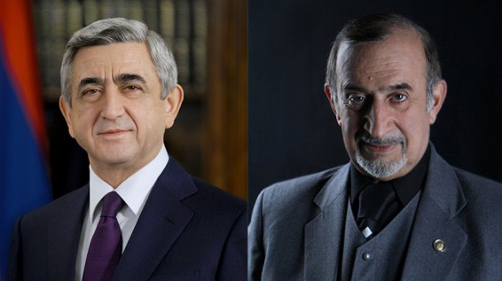 Նախագահը շնորհավորել է ՀՀ ժողովրդական արտիստ Ռաֆայել Քոթանջյանին