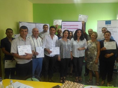 Արմավիրում և Գորիսում ԵՄ ֆինանսավորմամբ սկսնակները ներկայացրեցին 25 նոր գործարար ծրագիր