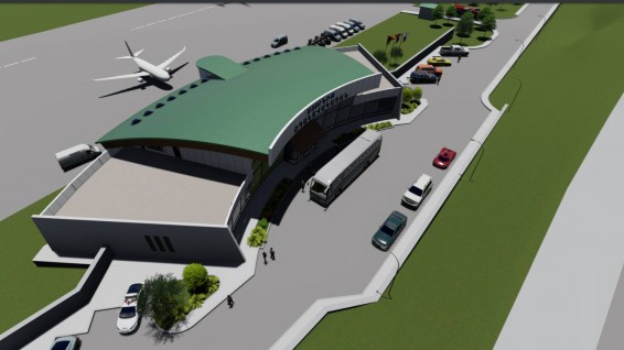 Կապանում սկսվել է օդանավակայանի շենքի շինարարությունը